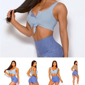 Bombshell Sportswear HENLEY SPORTS BRA